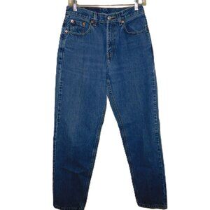 Levi's 560 Loose Fit Straight Leg Denim Jeans Size 6 Miss Medium High Rise Waist